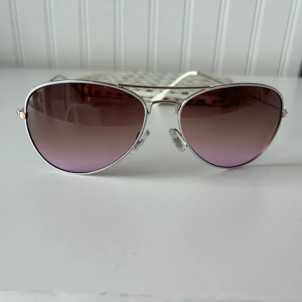 American Eagle Outfitters Pink Aviator Sunglasses - Image 5