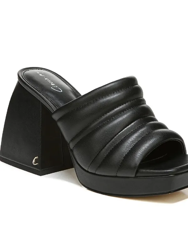 Circus NY Marlie Sandals Block Heels Chunky Y2K - Image 2