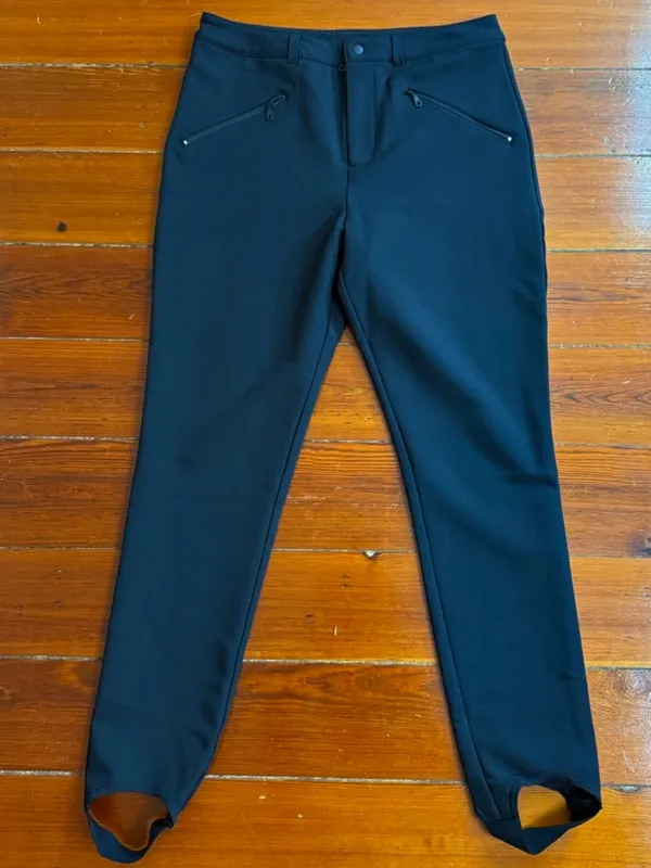 OFFLINE By Aerie Black Chillside Stirrup Fleece Lined Ski Pants Sz Medium 🍄 - Image 11
