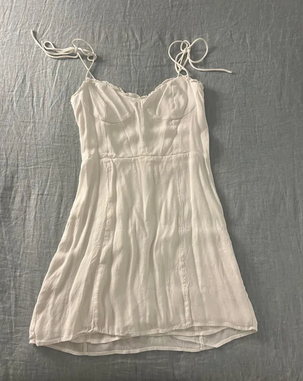 Wilfred White Mini Dress - Image 2