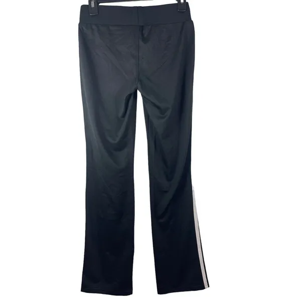 Apple Bottoms Y2K Black White Striped Track Pants S NWT - Image 2