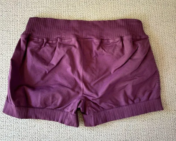 Free People Good Karma Micro Shorts in Black Tea M/L - Image 9