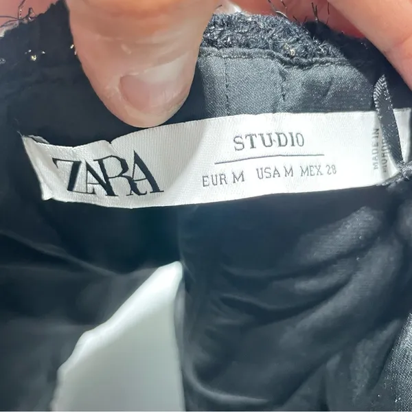 ZARA sparkly bustier limited edition corset size M - Image 10