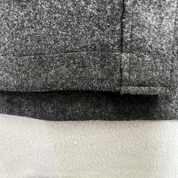 Banana Republic Ladies' Structured 4 Pocket Button Shacket Shirt Jacket Gray‎ S - Image 5