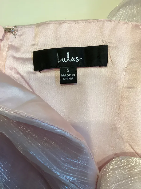 Bridesmaid Dress Blush Pink - Image 3