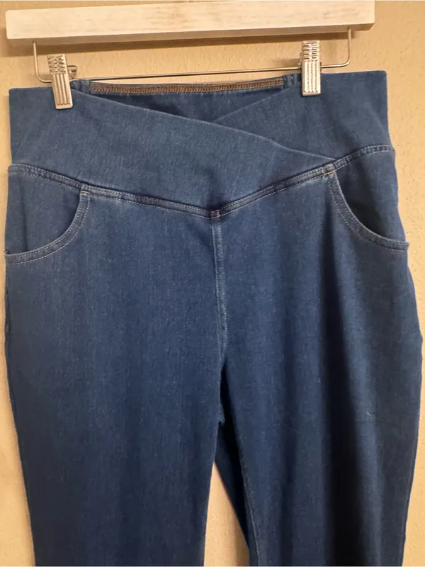 HALARA Halara Flex™ Mid Rise Casual Flare Jeans‎ with Pockets - Image 3
