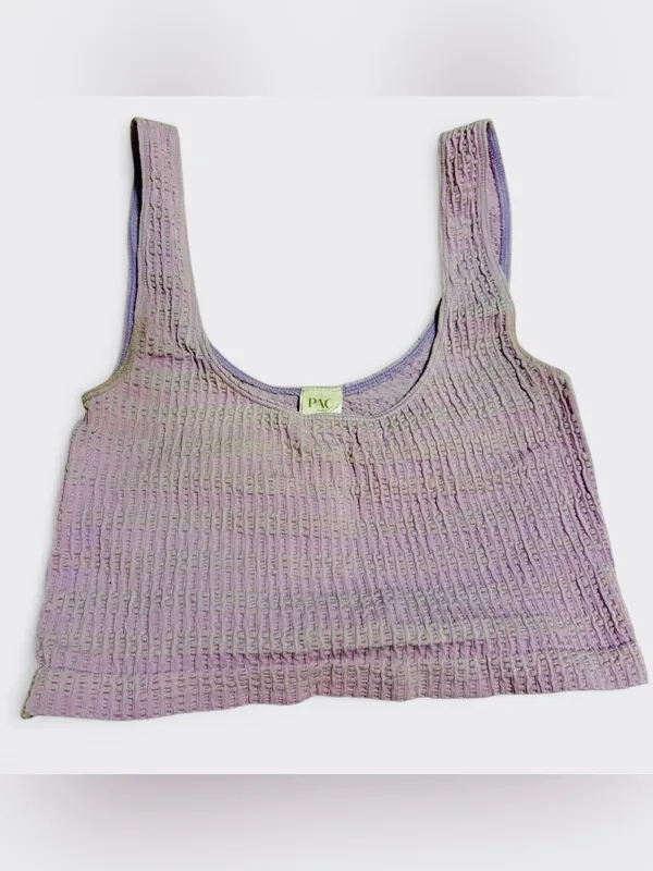 PacSun Lavender Ribbed Tank Top - Image 2