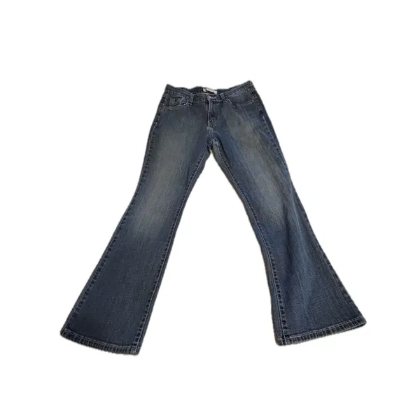 Levi’s 515 Boot Cut Jeans Womens 8 Medium Wash Denim Classic Fit Stretch 29/30 - Image 2