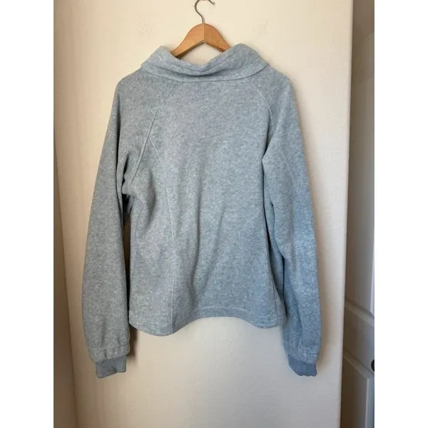 Columbia Benton Springs Full Zip Fleece Jacket Gray Women’s XL - Image 2