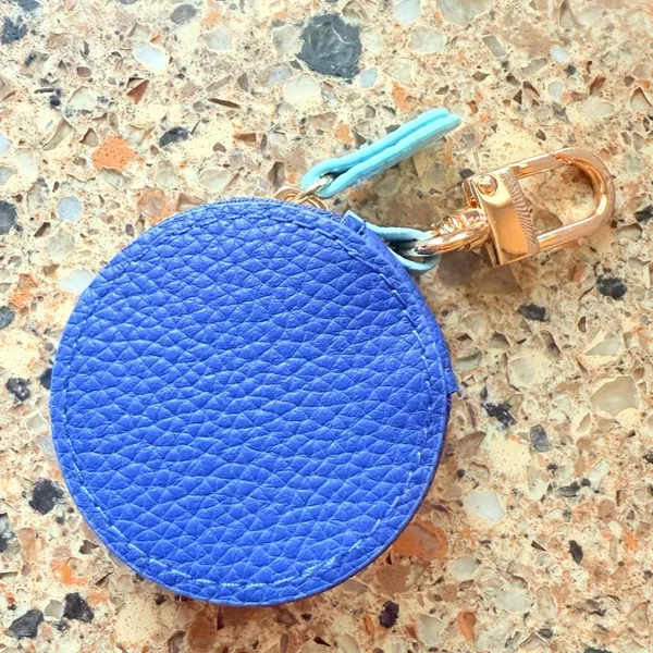 Blueberry‎ Keychain Coin Holder Purse Blue - Image 2