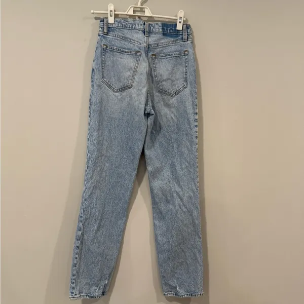 Abercrombie & Fitch the 90s Straight Ultra Hight Rise Denim Size 26/2R 2346 - Image 6