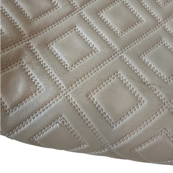 Tory Burch Fleming Quilted Soft‎ Tote Blush Pink Nude Chain Bag - Image 8