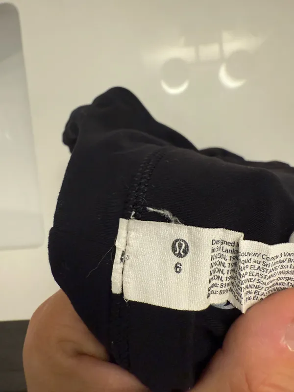 Lululemon Black Sports Bra - Image 3