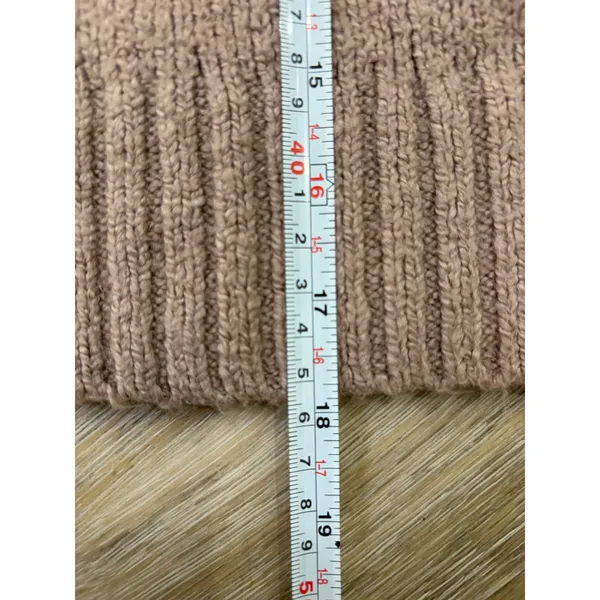 Maeve Anthropologie Knit Sweater Pink Crewneck Pullover Size Small - Image 4