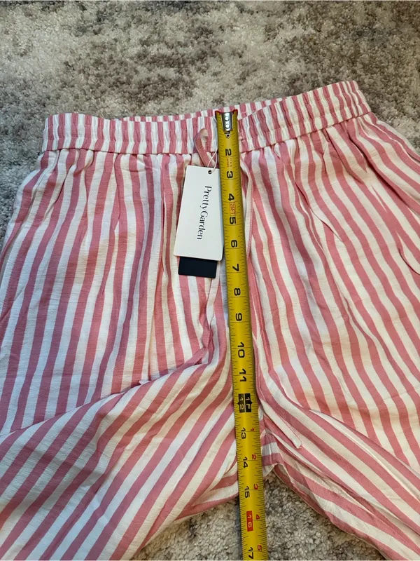 PRETTYGARDEN Women's Pink & White Stripe Pajama Pants - Brand: Unknown - Image 5