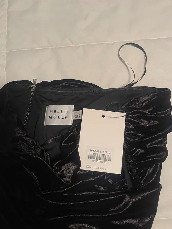 Hello Molly Black Dress - Image 6