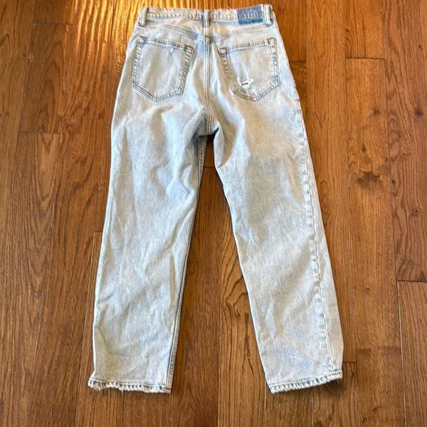 Abercrombie & Fitch the ankle straight ultra high rise jeans 29/8 - Image 9