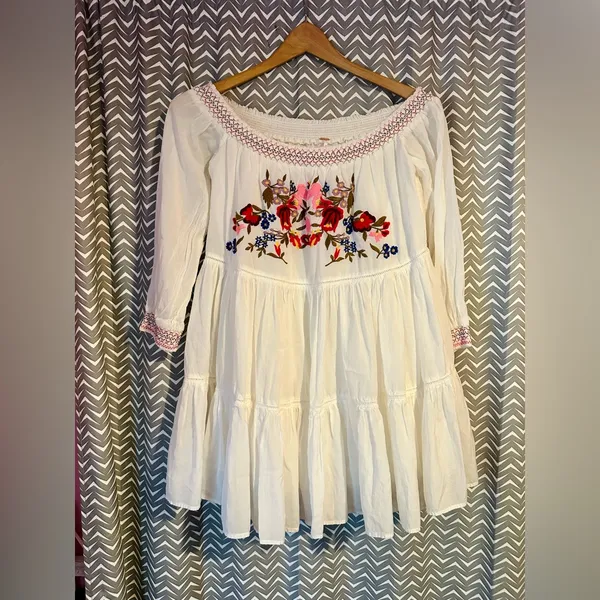 Free People | Sunbeams Mini Dress, Size S - Image 2