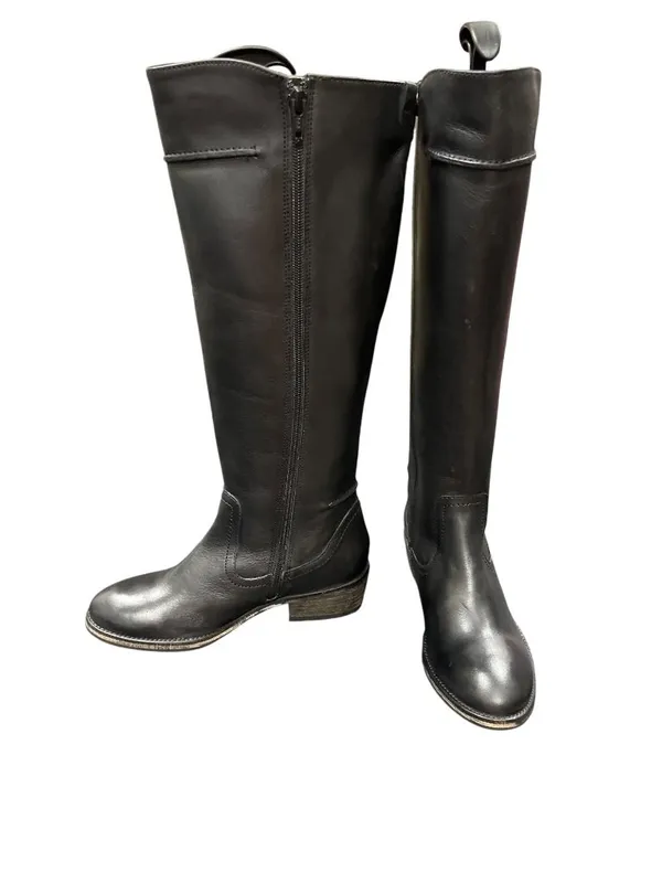 Seychelles wms black leather below knee equestrian riding boots sz 6 SKU 10-676 - Image 2
