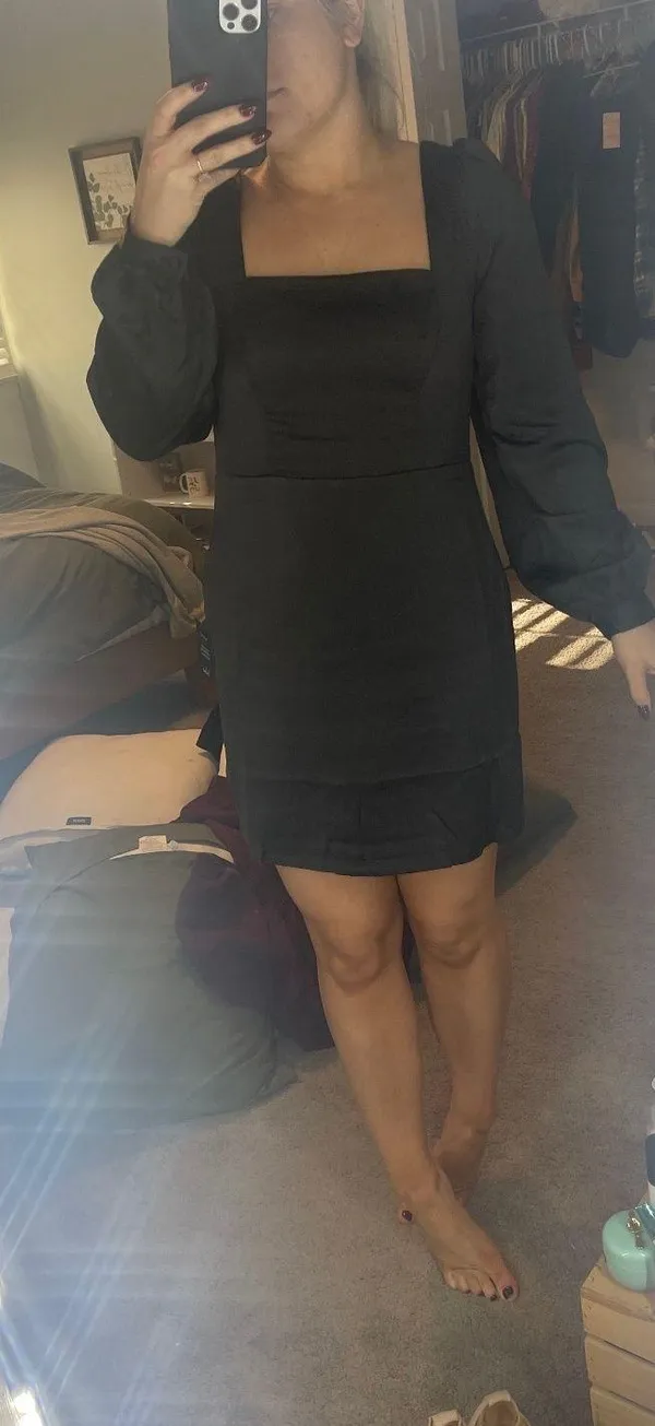 Lulus Black Dress - Image 2