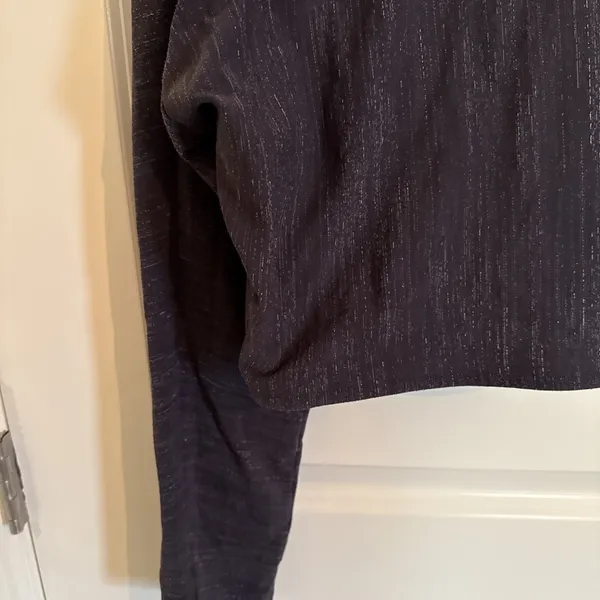 Lululemon Varsa The Lab Textured‎ Jacquard Crop Hoodie Lightweight Size S Or M - Image 4