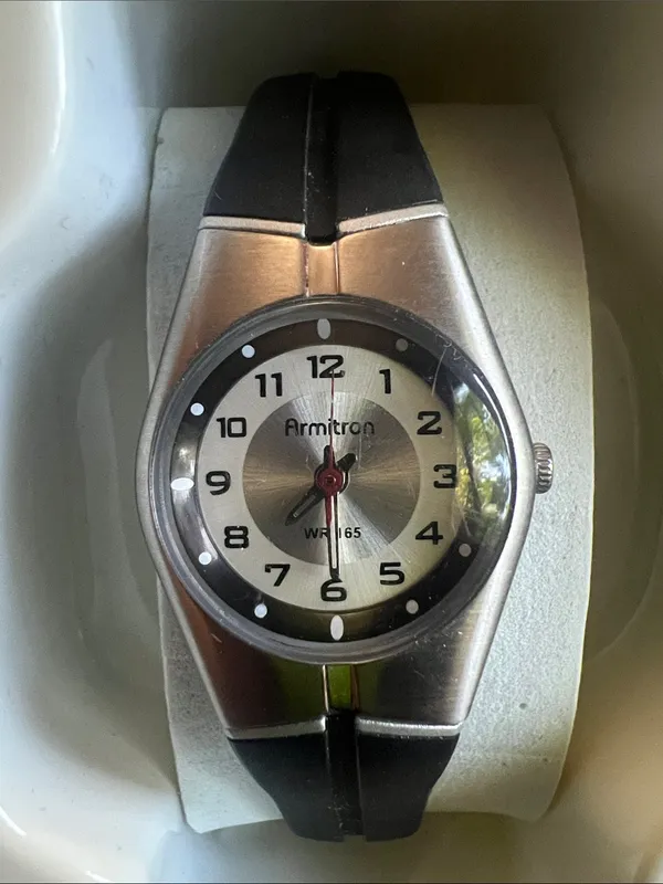 Armitron watch water resistant in case Silver - Image 2
