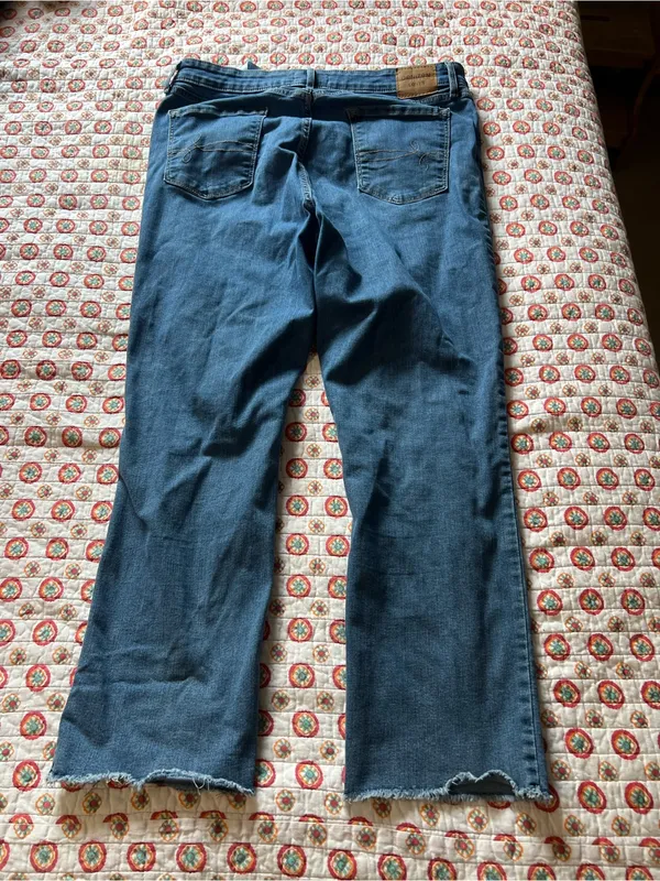 Denizen Levi’s High Rise Ankle Straight Jeans size 14 - Image 2