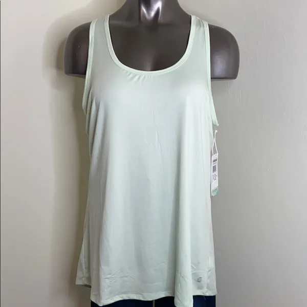 Balance Collection Women’s Aqua RacerBack Tank Top - Image 10