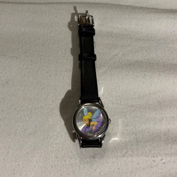 Disney Once Upon A Time‎ Tinkerbell SII MU 0869 Watch Black Band SR626SW - Image 7