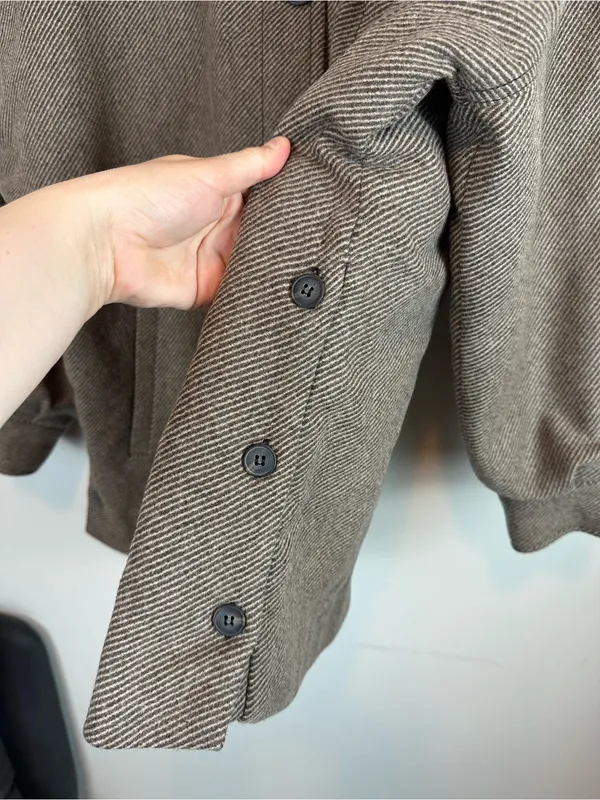 Free People Jessica Shirt Jacket Size L - Image 10