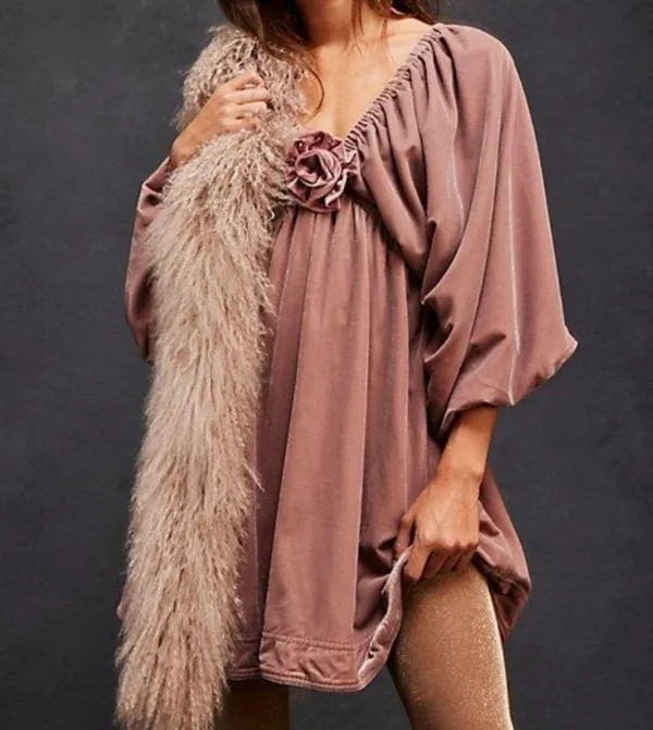 - Free people Portia velvet mini dress - Image 5