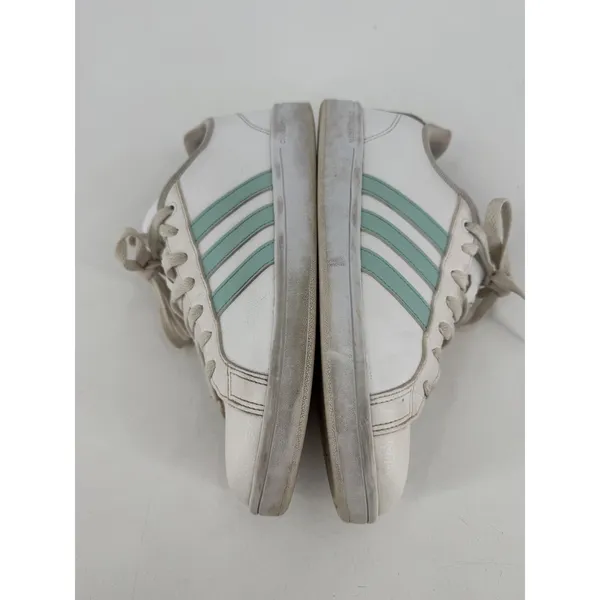 Adidas Cloudfoam Sneakers Women‎ Size 10 White Mint Green F33888 Low Top - Image 5