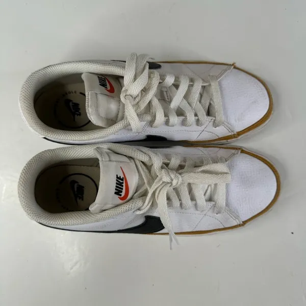 Nike Court Legacy White Desert Ochre Sneakers Size 7.5‎ - Image 3