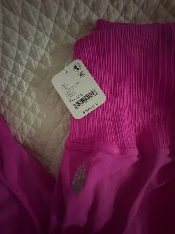 Living magenta free people leggings - Image 3