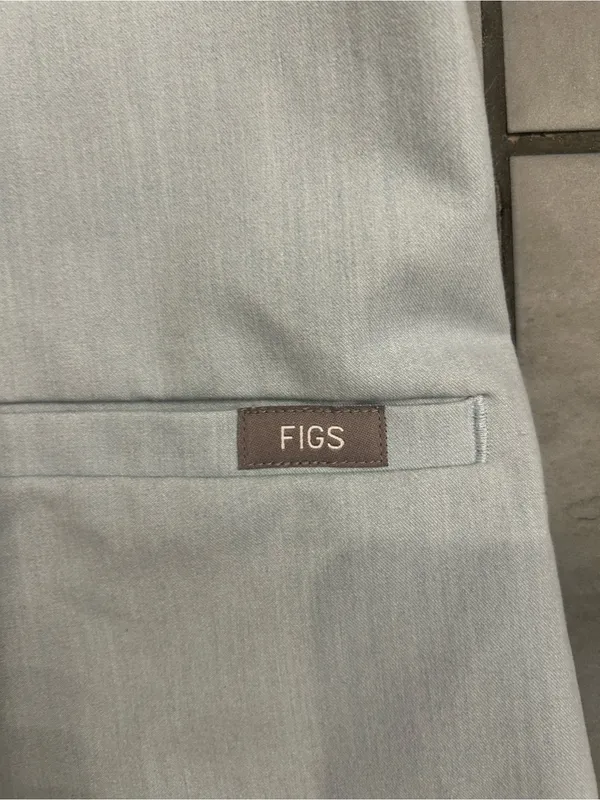 NWOT Figs Casma Scrub Top | Dusty Blue - Image 5