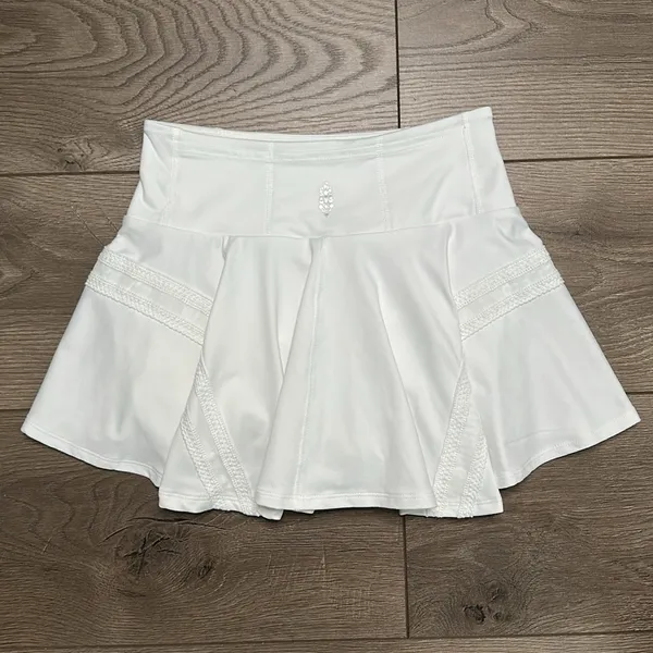 Free People Movement Pleats And Thank You High Rise Tennis Skirt Skort Size XS - Image 3