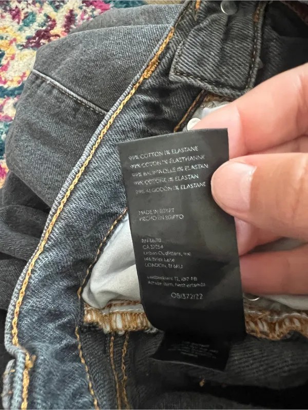 Bdg black wide a wide jeans size 26 - Image 9