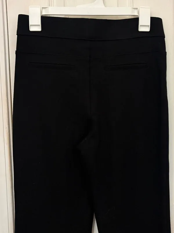 SCULPT-HER by NYDJ Pull-On Wide Leg High Rise Pants in Black with Lift Tuck Tech - Image 6