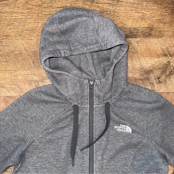 The North Face Women’s Zip-Up Hooded Sweatshirt Jacket - Image 3
