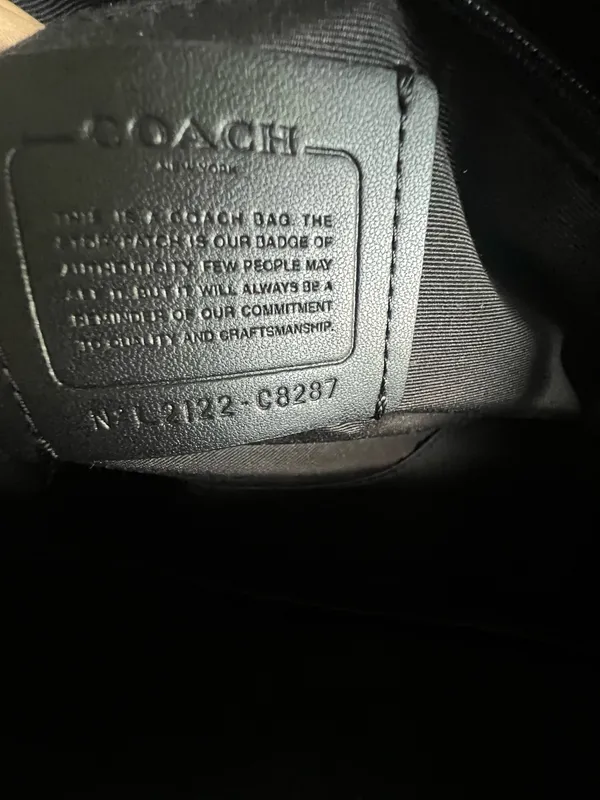 Coach Rowan Satchel Bag With Signature Canvas Detail And Wallet - Image 9