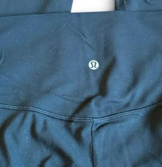 Lululemon High-Rise Align Leggings, Cropped, Black, Size 2 - Image 6