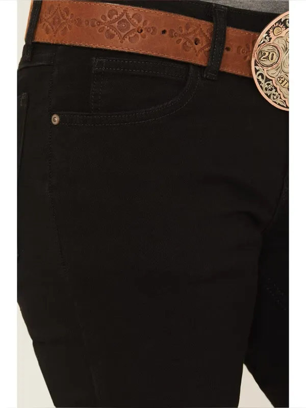 Wrangler Women'S Black Mid Rise Bootcut Jeans - Image 2