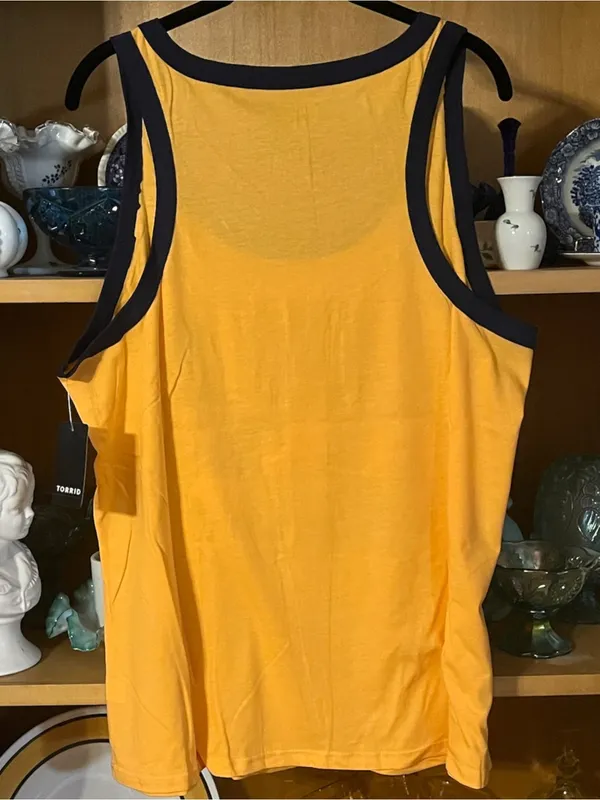 Torrid Peanuts Ringer Tank Size 1 - Image 2