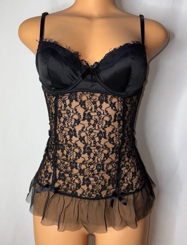 Rampage Black lace top - Image 2