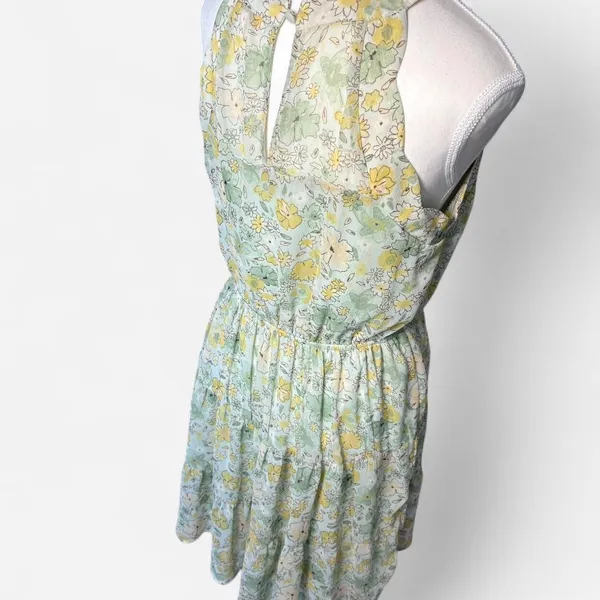 Los Angeles Monteau Dress Floral Large - Image 5