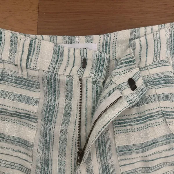O’Neill Embroidered Emerald Green Stripes Casual Garcia Shorts NWT - Image 8