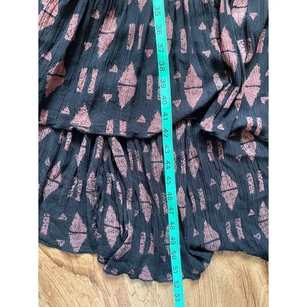 Free People totally tubular brown black‎ maxi dress Sz S - Image 7