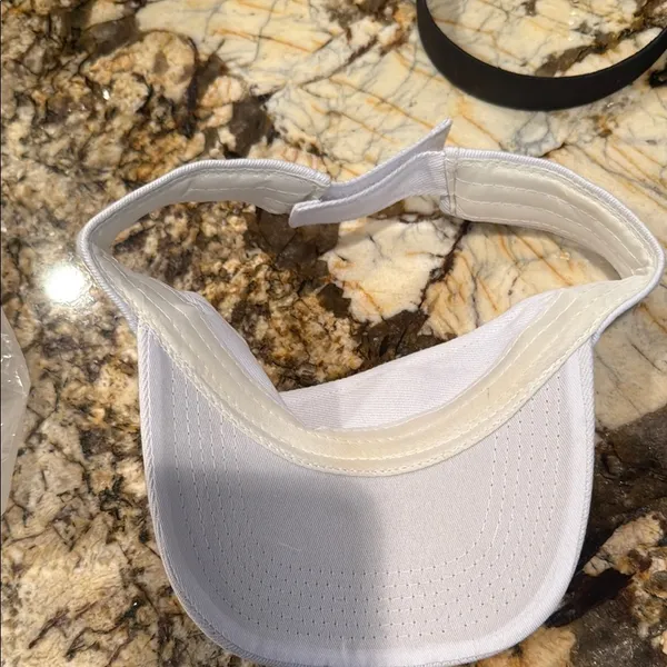 Eden Golf Visor in White - Image 3