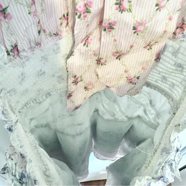 Like New LoveShackFancy Quintell Halter Mini Dress - Image 14