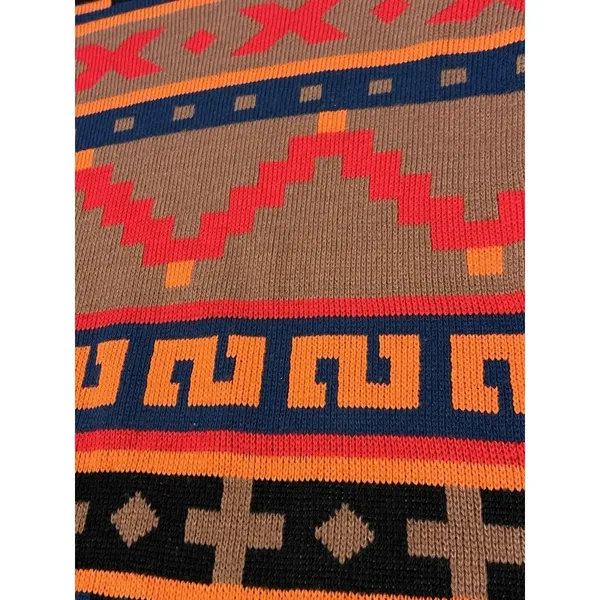 Sweater Bazaar Women’s Vintage 90’s Aztec Sweater Made In‎ USA Size Large - Image 5